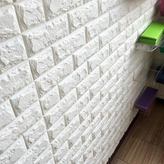PAPIER PEINT BRIQUE 3D (70X77CM)
