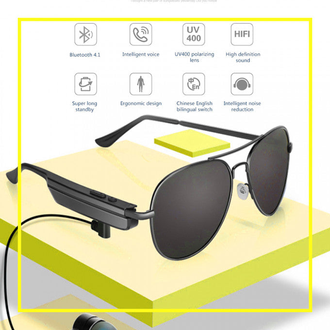 Lunettes de soleil bluetooth CD