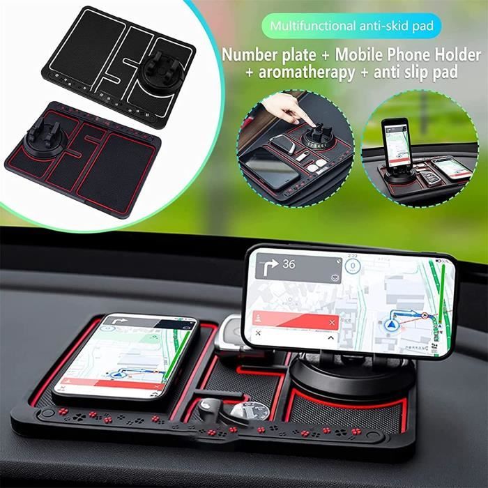 🚗 TAPIS ANTIDÉRAPANT 4-EN-1 – SÉCURITÉ & ORGANISATION POUR VOTRE VOITURE ! 🚗