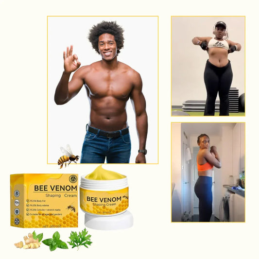 Bee Venom Shaping cream : Sculptez votre corps de rêve avec notre crème – Résultats visibles rapidement !
