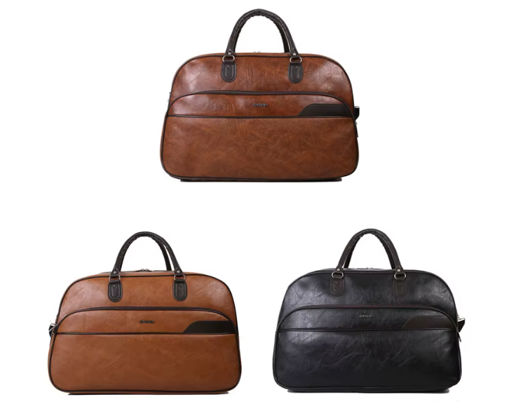 Sac de Voyage Vintage – Élégant, Spacieux & Résistant | Unisexe..